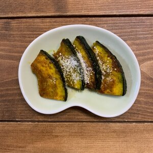 レンジで時短 カボチャのソテー レシピ 作り方 By もりくーん 楽天レシピ